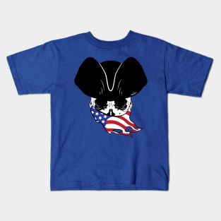 USA Pirate Logo Kids T-Shirt